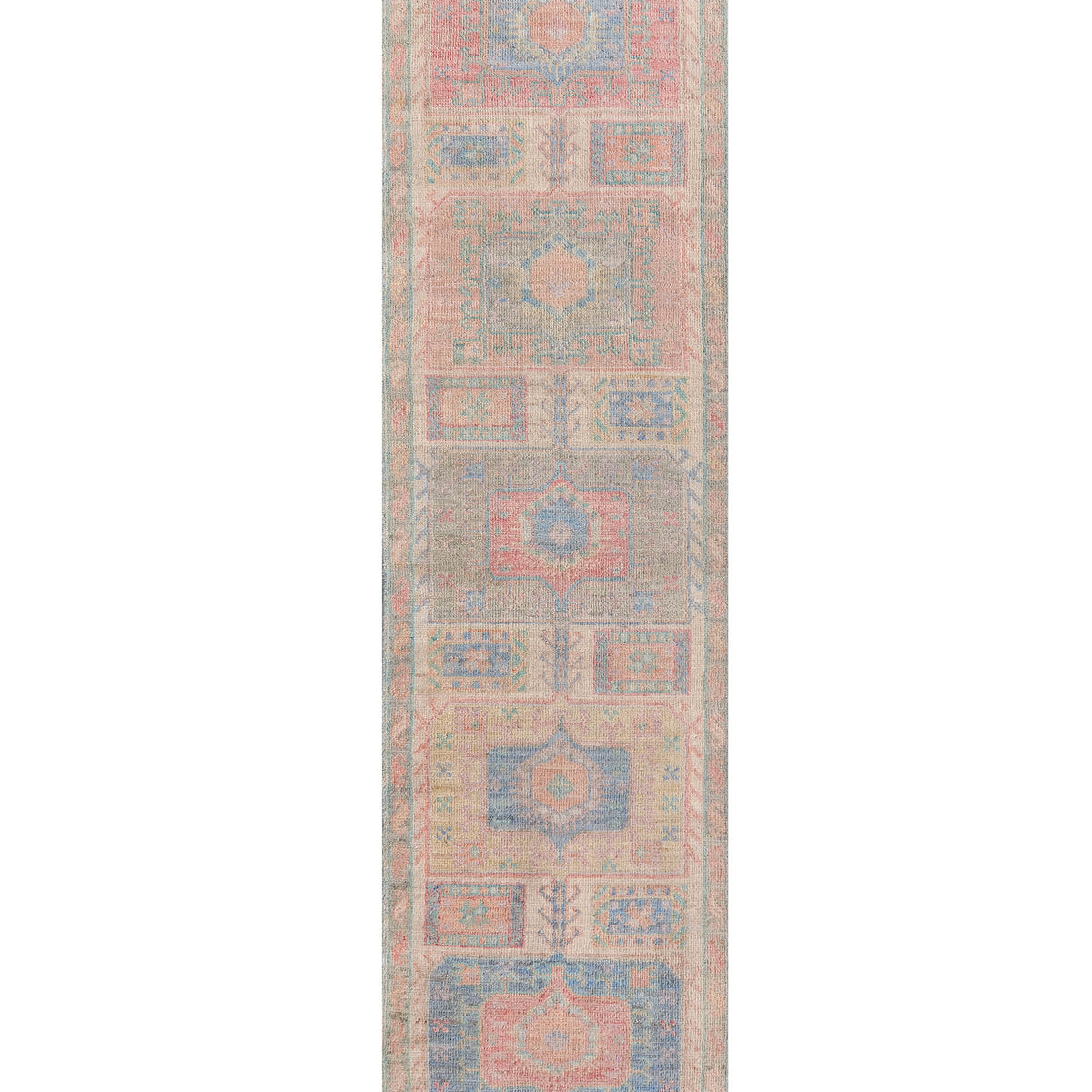 Pacific Ushak Wool Weft  Beige Multi Transitional