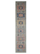 Pacific Ushak Wool Weft  Lt.Blue Multi Transitional