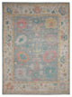 Pacific Ushak Wool Weft  Grey Ivory Transitional