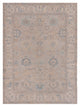 Pacific Ushak Wool Weft  Lt.Grey Ivory Transitional