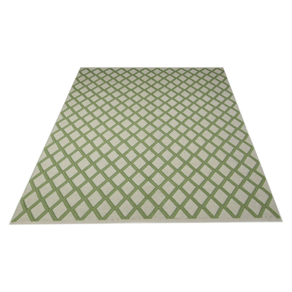 Pacific Meditarian 42609 Ivory Lime Modern Hand Knotted Rug
