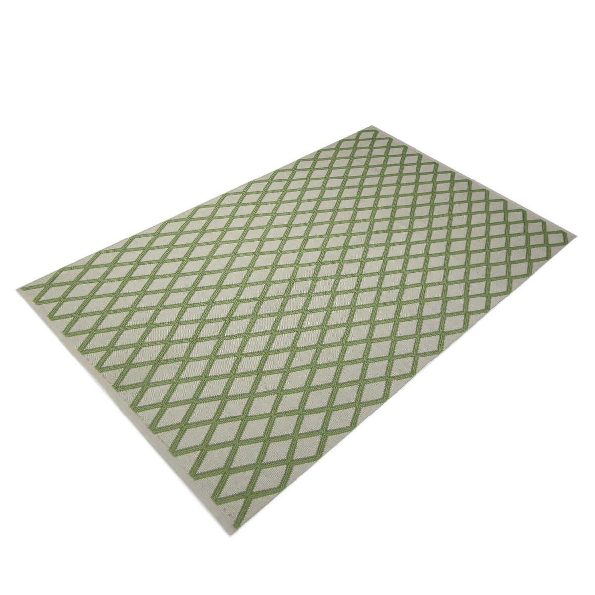 Pacific Meditarian 42609 Ivory Lime Modern Hand Knotted Rug