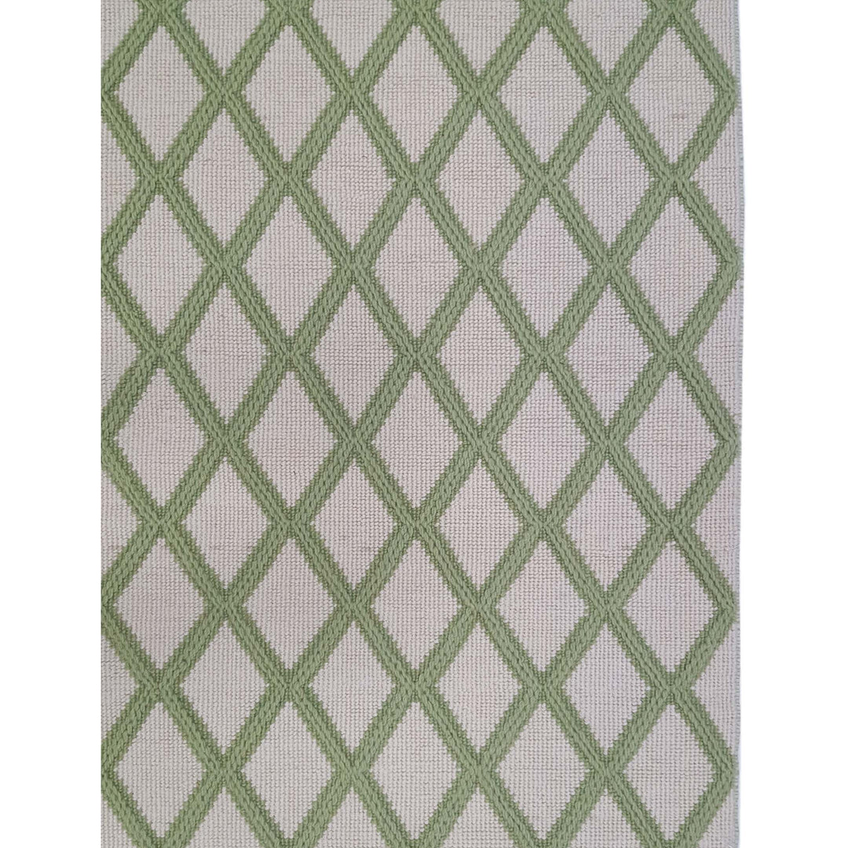 Pacific Meditarian 42609 Ivory Lime Modern Hand Knotted Rug