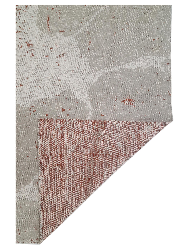 Pacific Meditarian RM-2 Grey Rust Modern Hand Knotted Rug