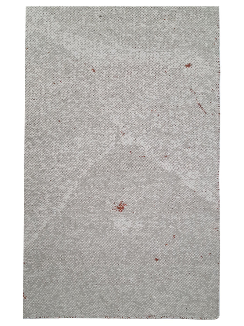 Pacific Meditarian RM-2 Grey Rust Modern Hand Knotted Rug