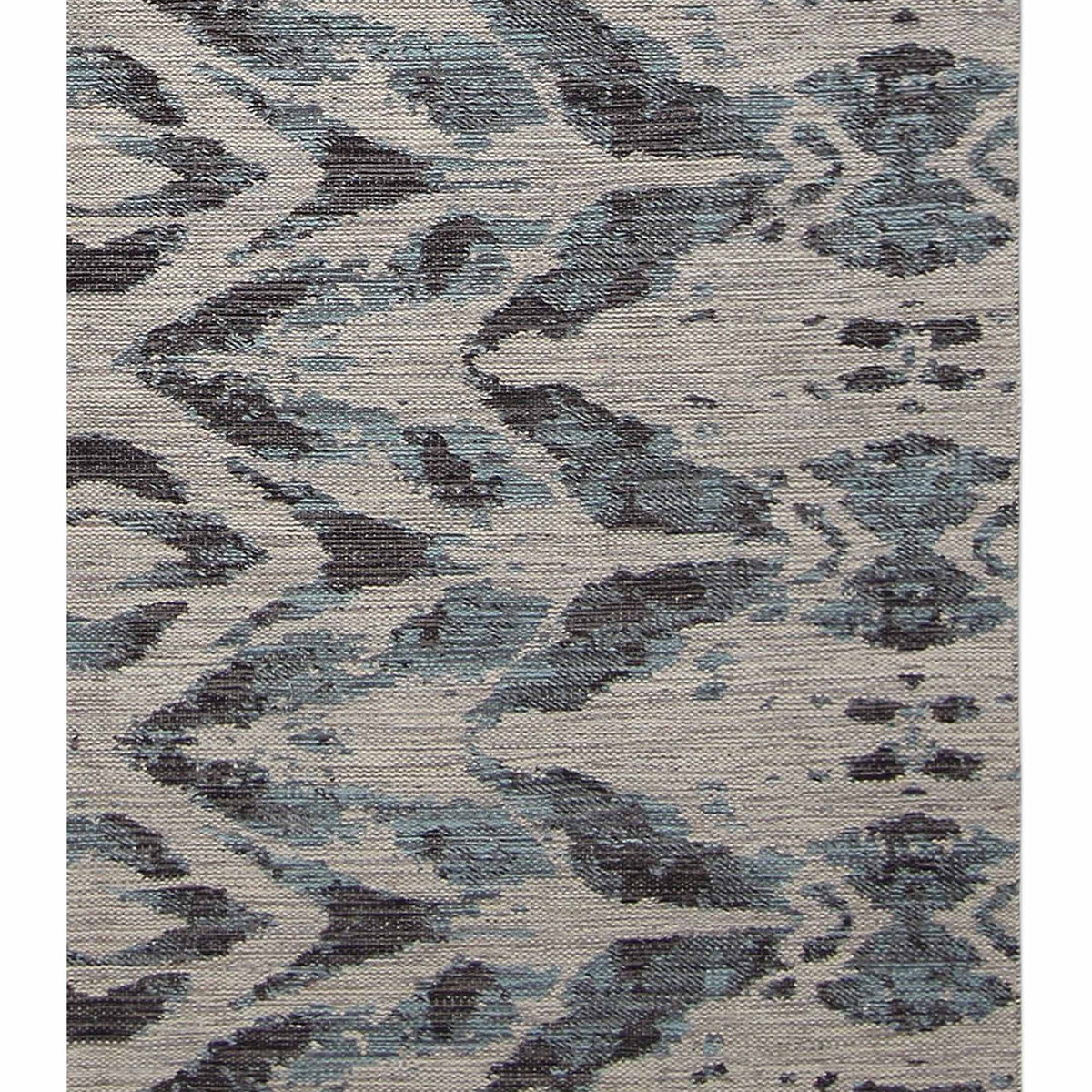 Pacific Meditarian RM-3 Grey Blue Modern Hand Knotted Rug
