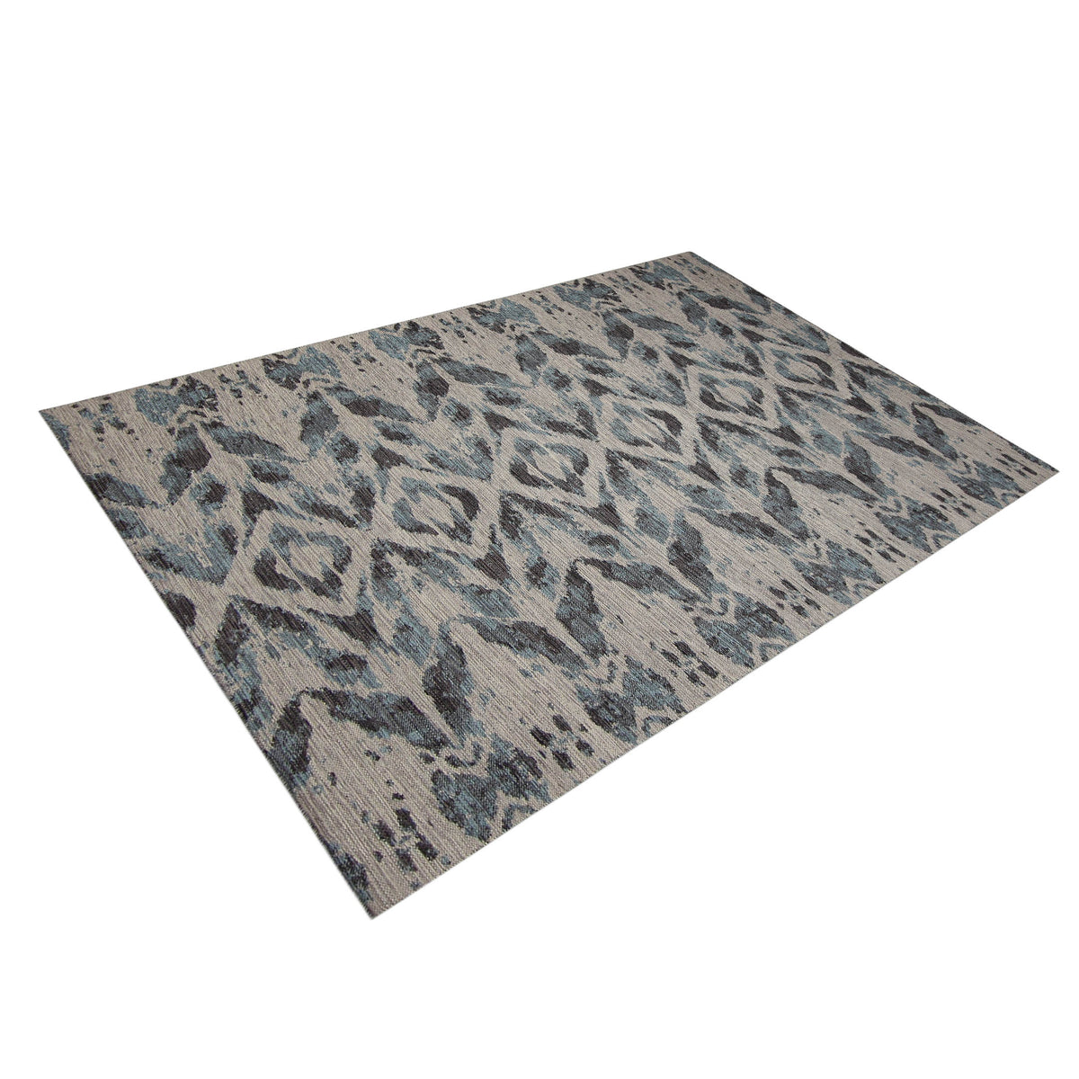 Pacific Meditarian RM-3 Grey Blue Modern Hand Knotted Rug
