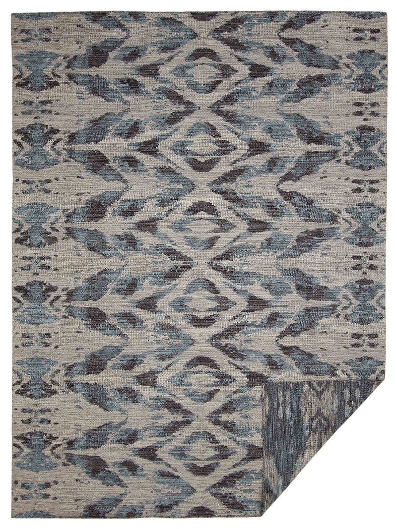 Pacific Meditarian RM-3 Grey Blue Modern Hand Knotted Rug