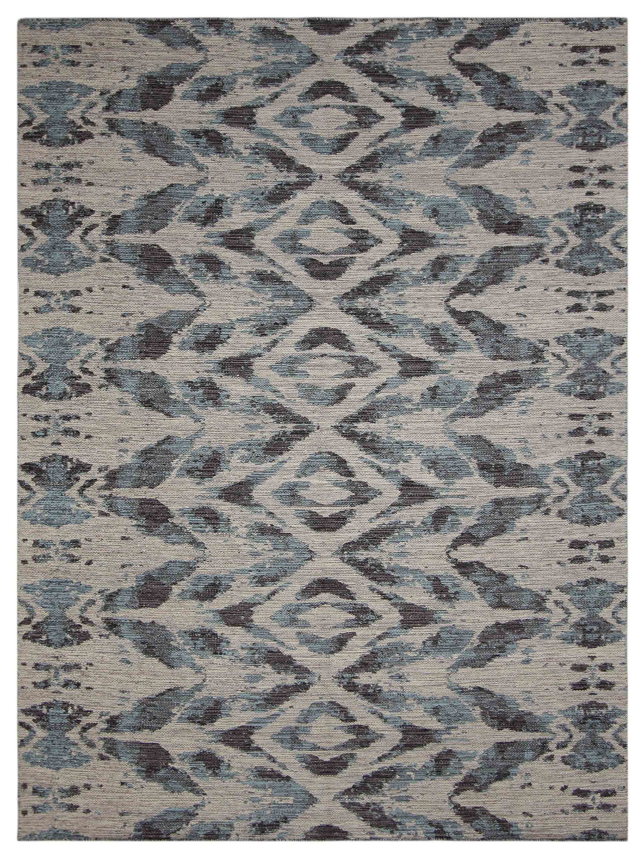 Pacific Meditarian RM-3 Grey Blue Modern Hand Knotted Rug – Pacific Rugs