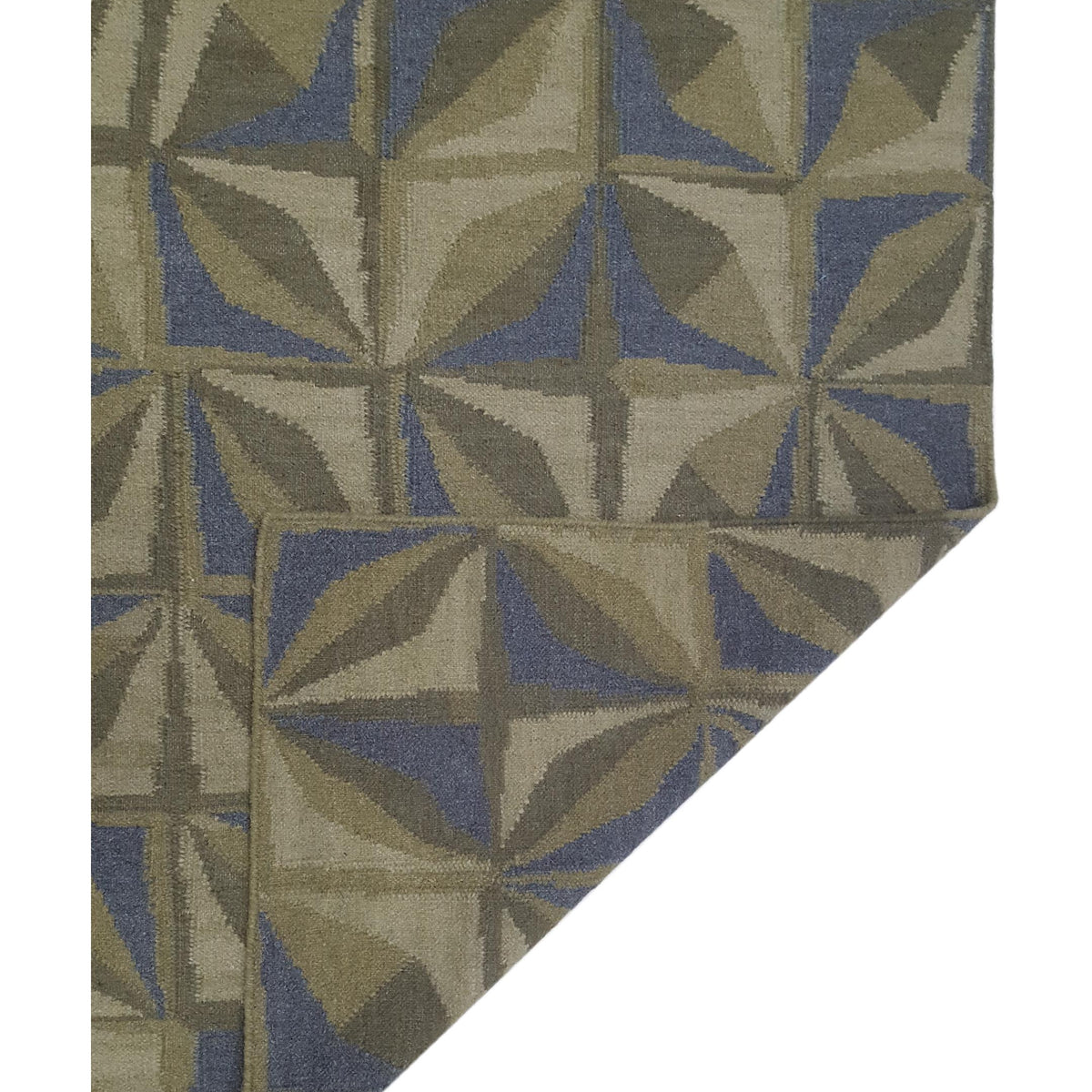Pacific Meditarian RM-4 Lime Grey Modern Hand Knotted Rug