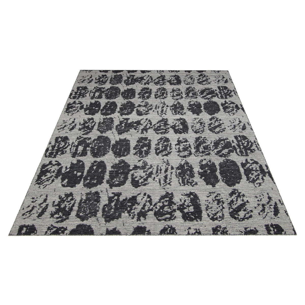 Pacific Meditarian RM-7 Lt.Grey Grey Modern Hand Knotted Rug