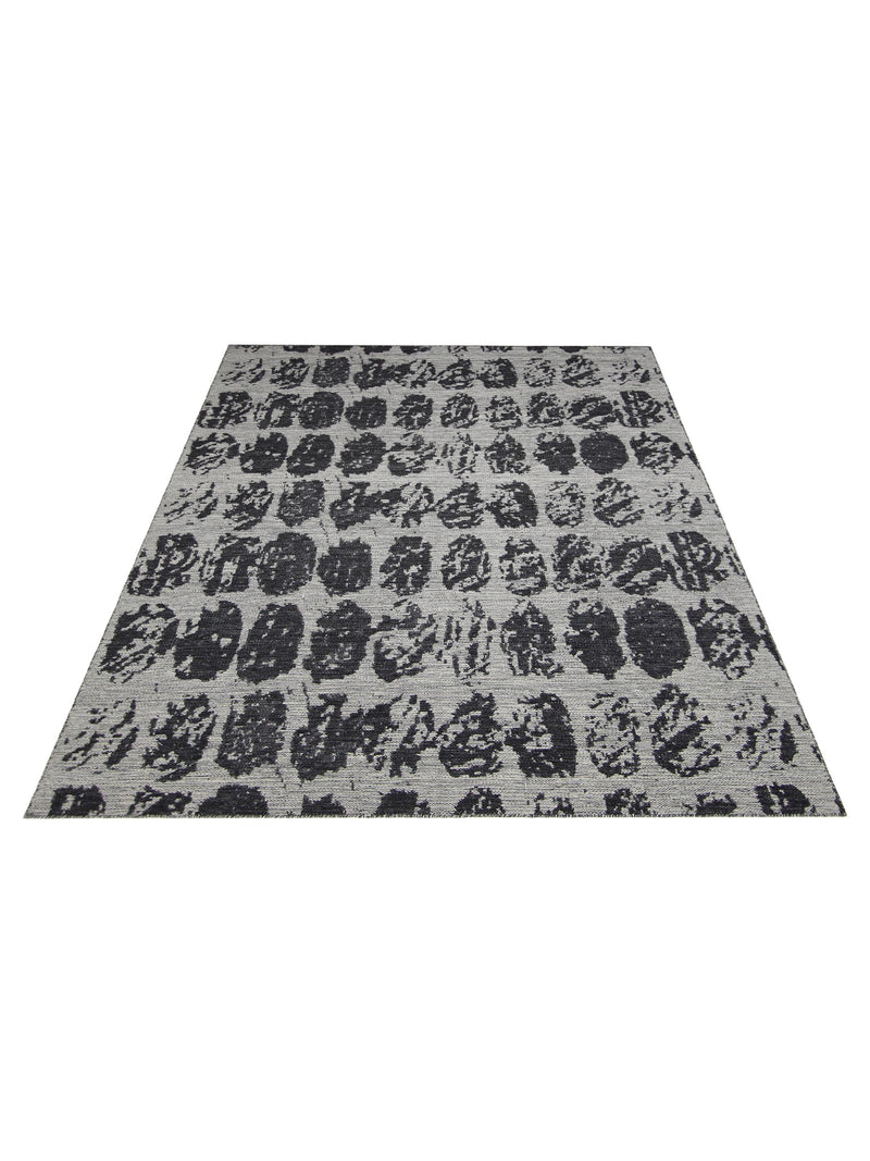 Pacific Meditarian RM-7 Lt.Grey Grey Modern Hand Knotted Rug