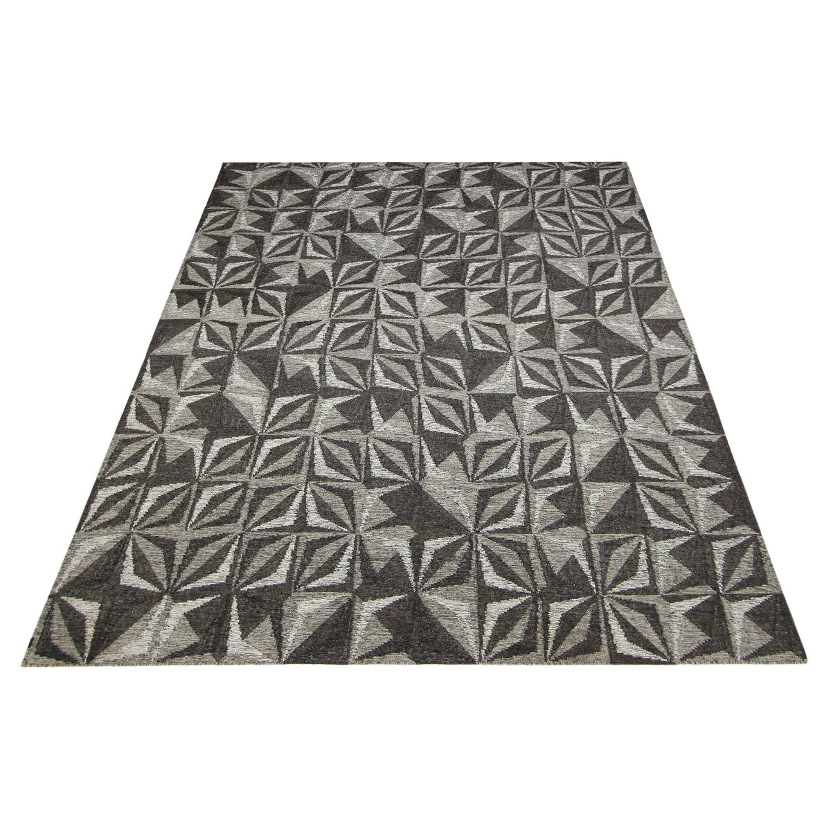 Pacific Meditarian RM-15 Grey Brown Modern Hand Knotted Rug