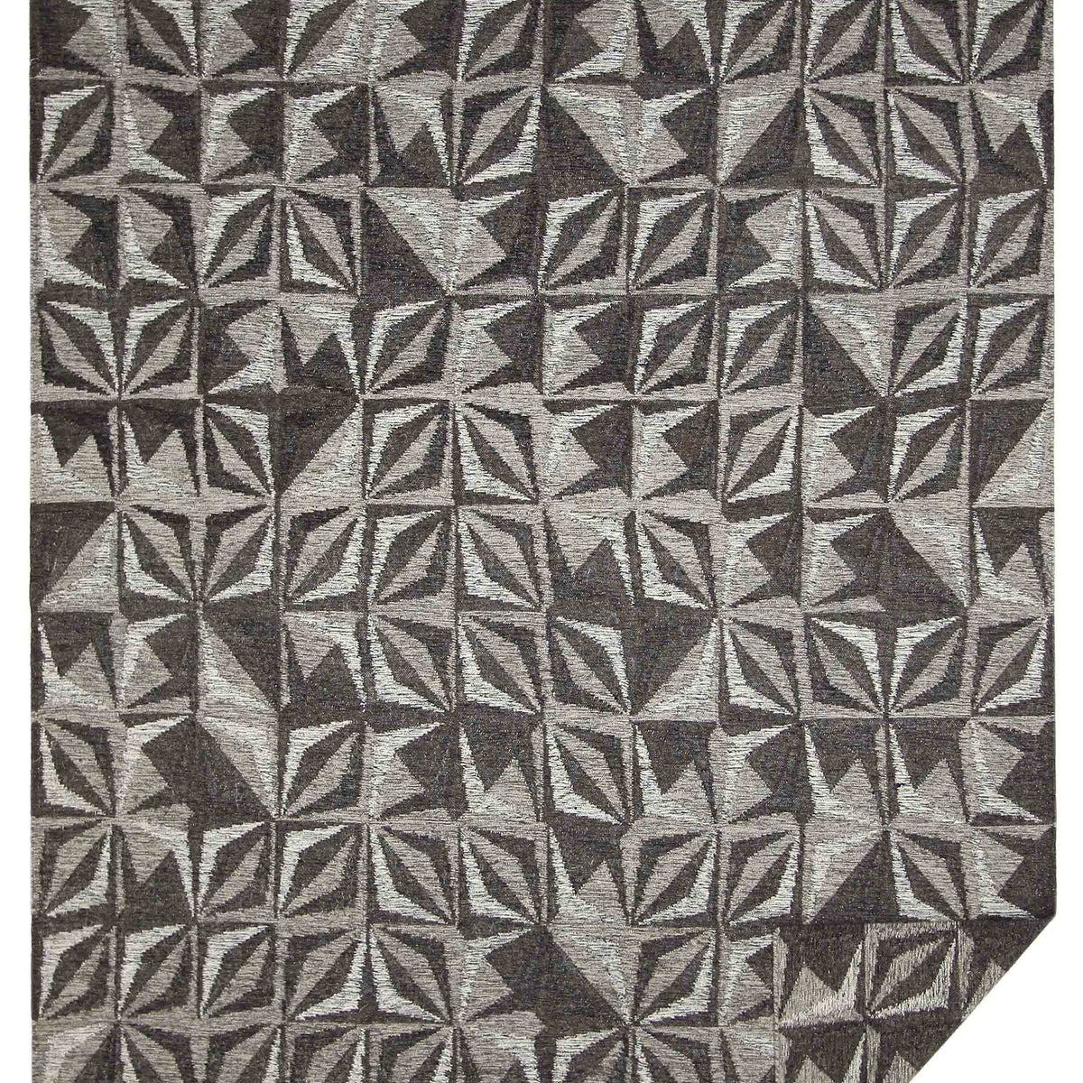 Pacific Meditarian RM-15 Grey Brown Modern Hand Knotted Rug