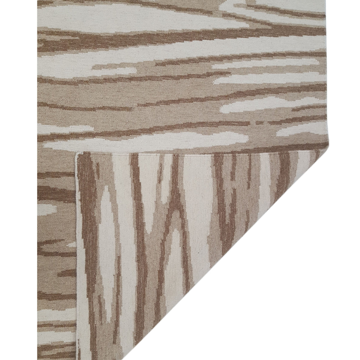 Pacific Meditarian RM-11 Ivory Brown Modern Hand Knotted Rug
