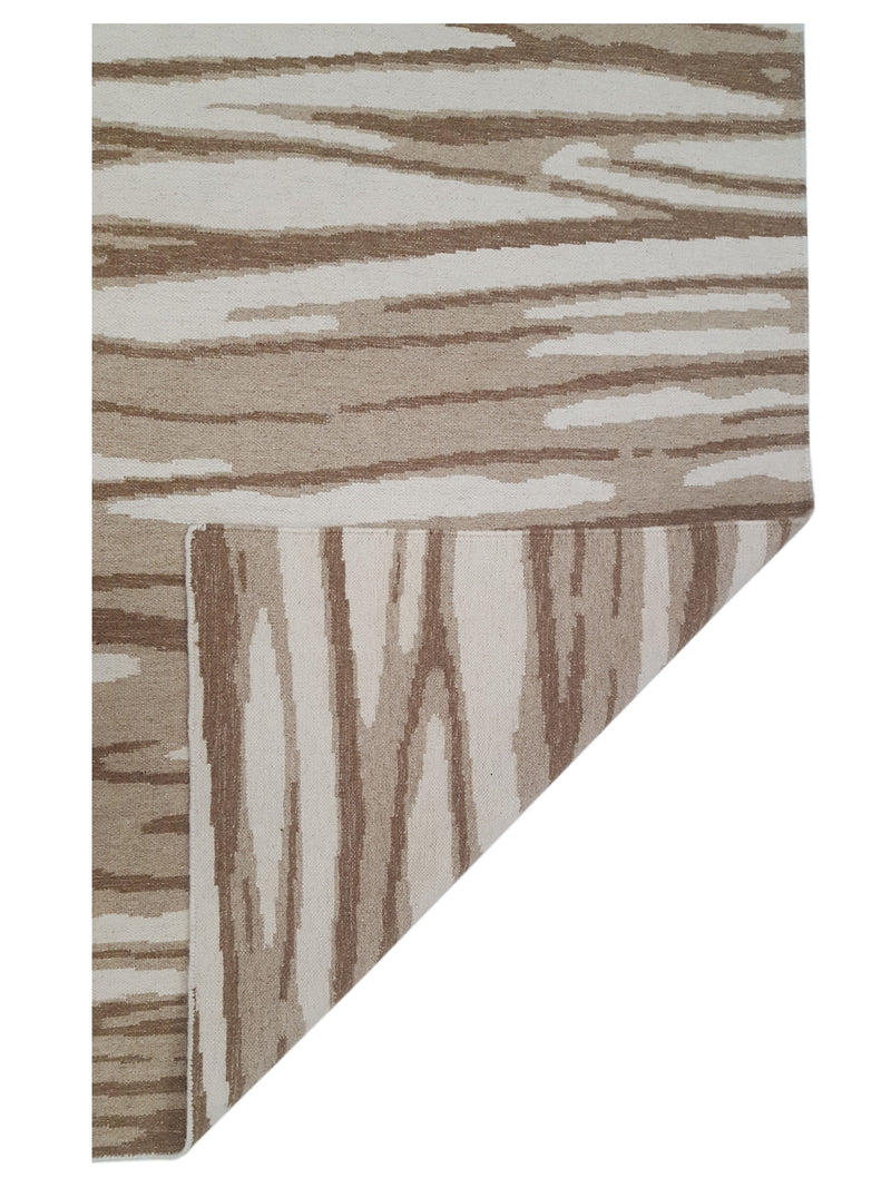 Pacific Meditarian RM-11 Ivory Brown Modern Hand Knotted Rug