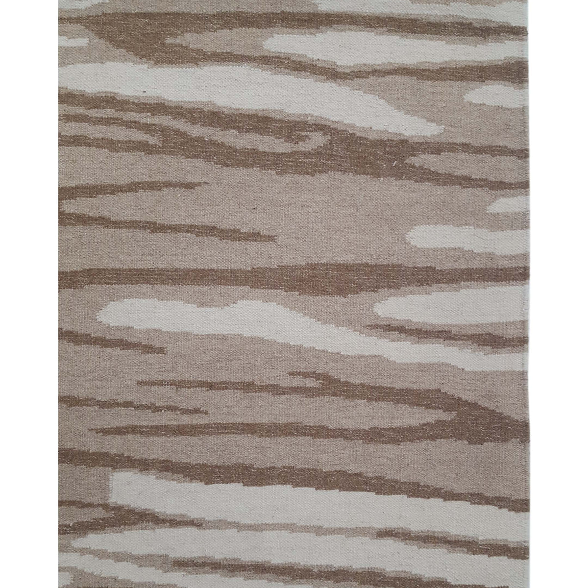Pacific Meditarian RM-11 Ivory Brown Modern Hand Knotted Rug