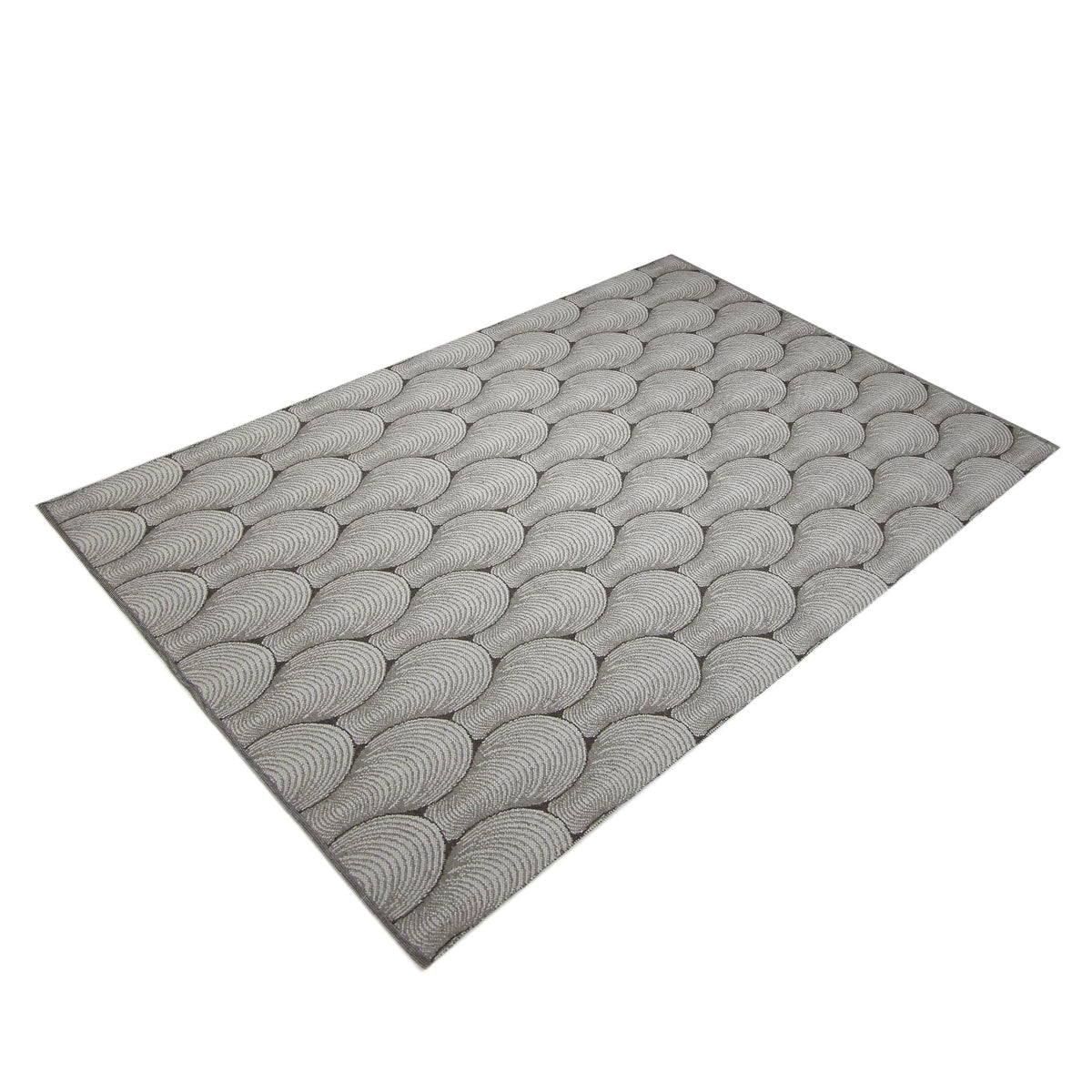 Pacific Meditarian RM-12 Grey White Modern Hand Knotted Rug