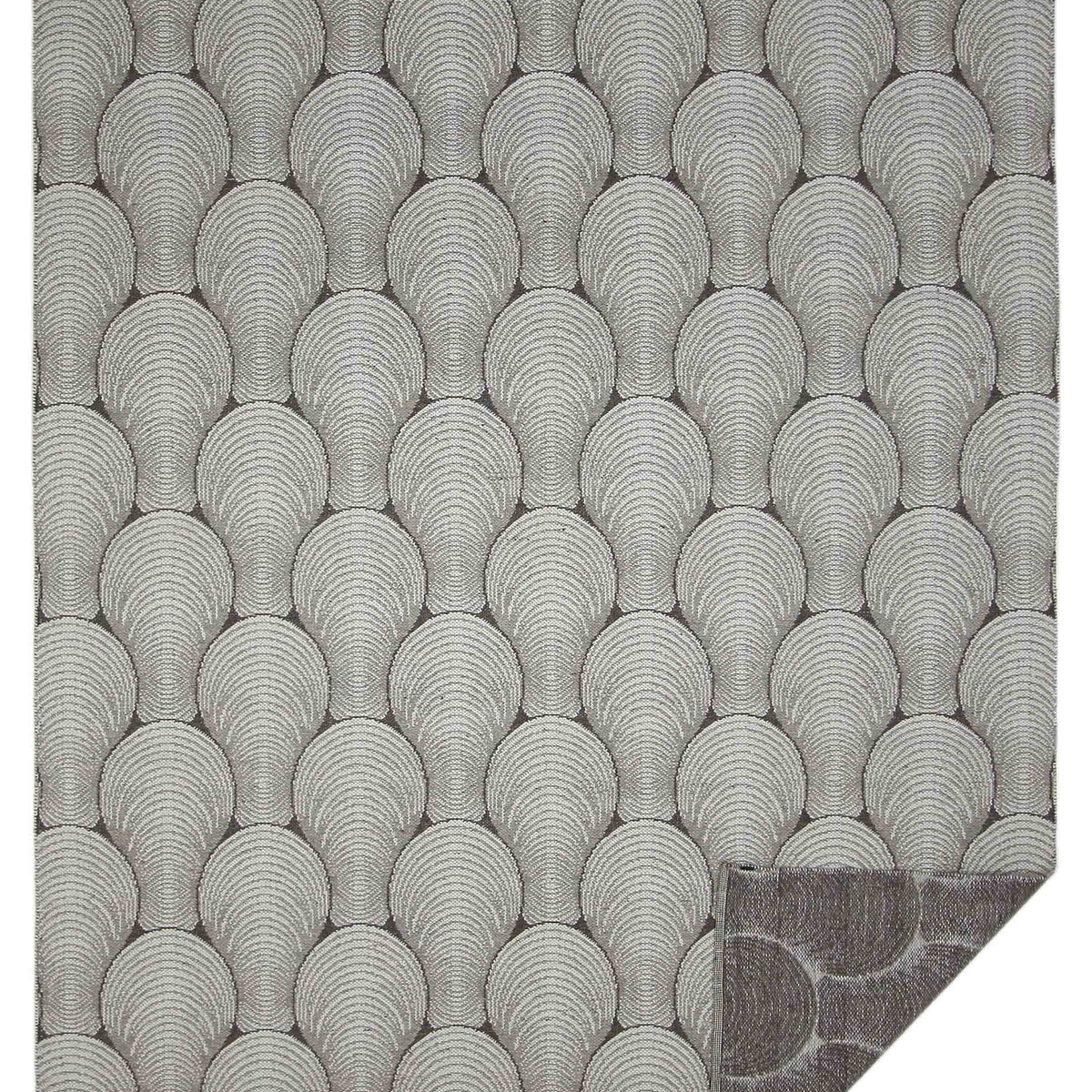 Pacific Meditarian RM-12 Grey White Modern Hand Knotted Rug