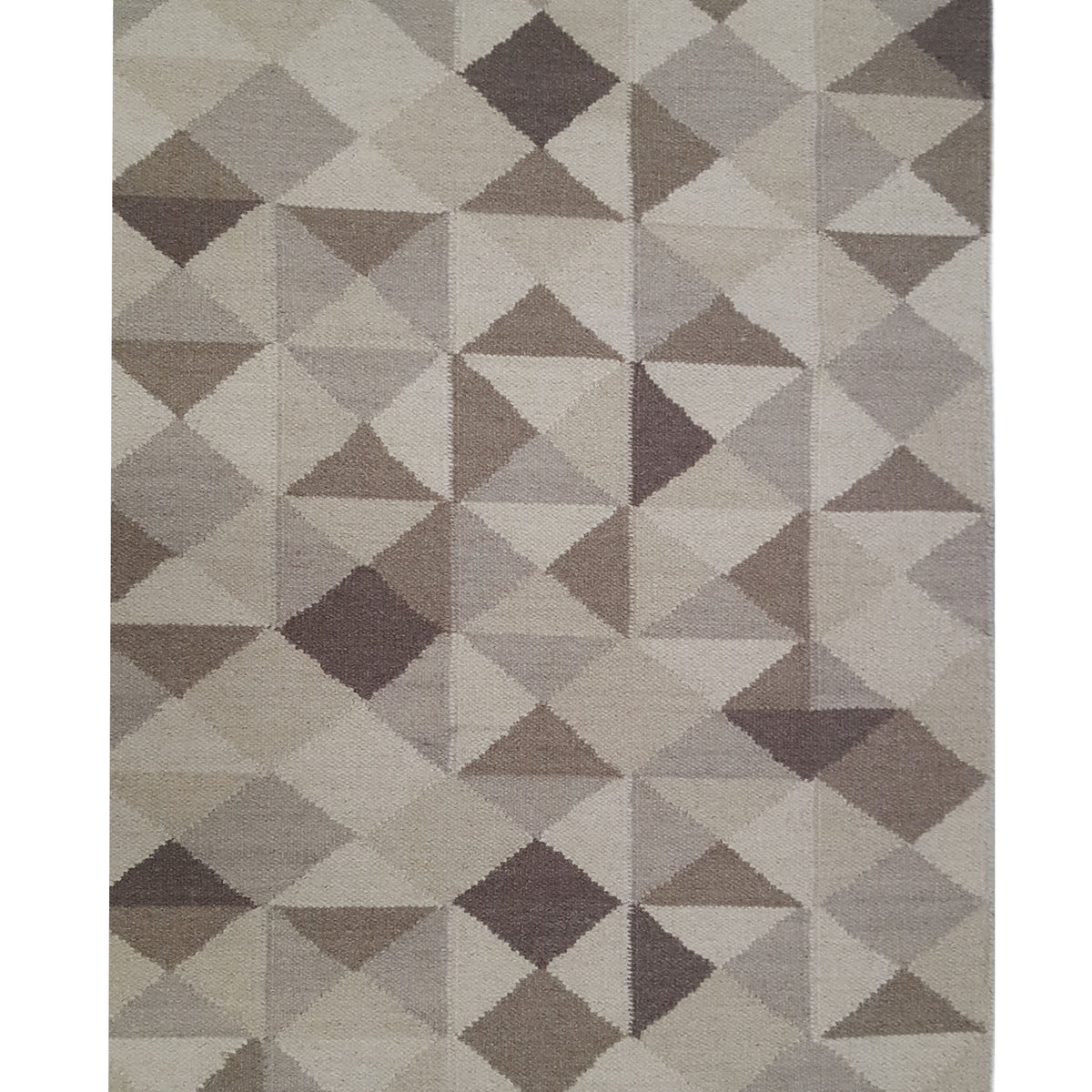 Pacific Meditarian RM-13 Ivory Brown Modern Hand Knotted Rug