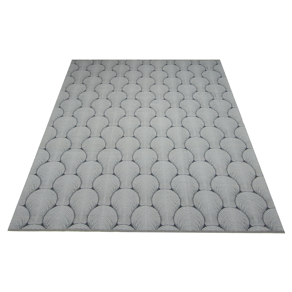 Pacific Meditarian RM-8 Lt.Grey Grey Modern Hand Knotted Rug
