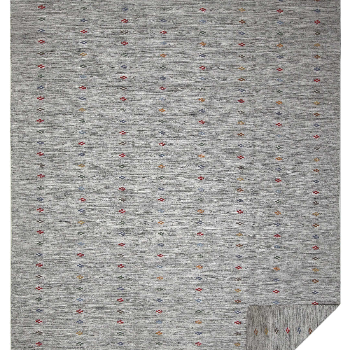 Pacific Meditarian RM-19 Grey Multi Modern Hand Knotted Rug