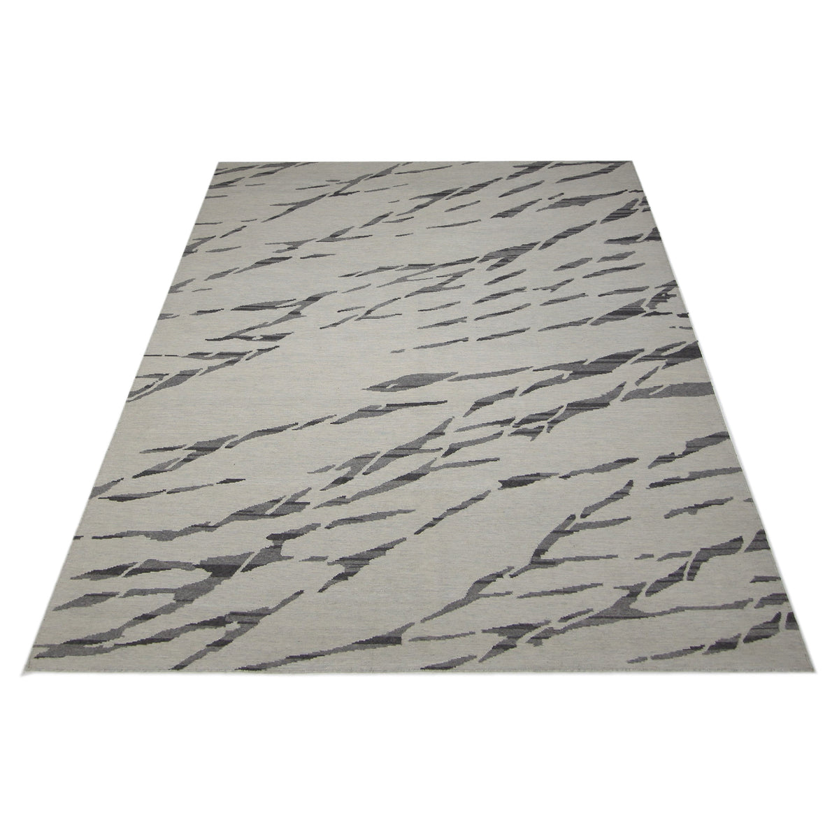 Pacific Meditarian RM-9 Ivory Grey Modern Hand Knotted Rug