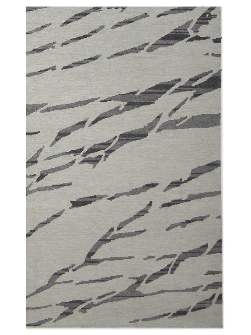 Pacific Meditarian RM-9 Ivory Grey Modern Hand Knotted Rug