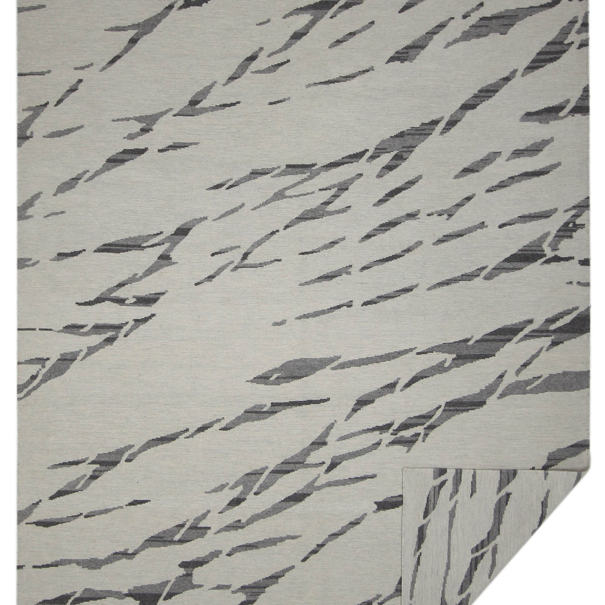 Pacific Meditarian RM-9 Ivory Grey Modern Hand Knotted Rug