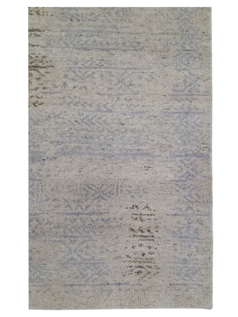 Pacific Moroccan I RM-25 Beige Grey Modern Hand Knotted Rug