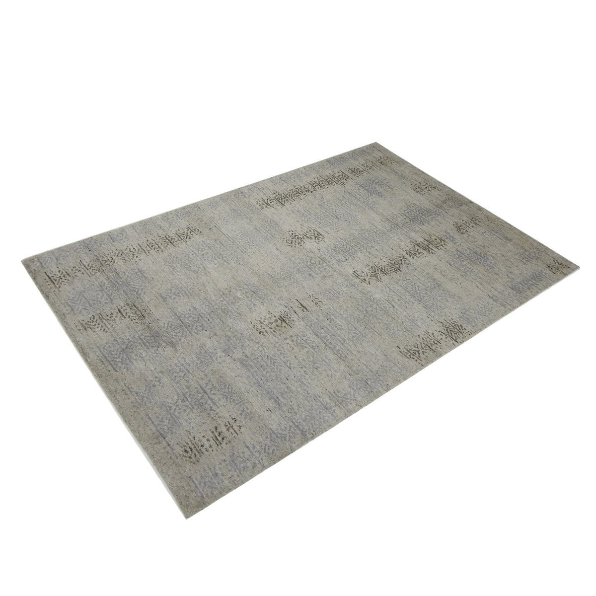 Pacific Moroccan I RM-25 Beige Grey Modern Hand Knotted Rug