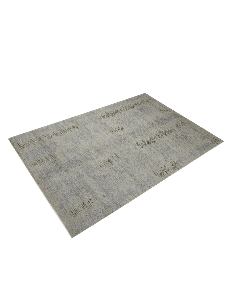 Pacific Moroccan I RM-25 Beige Grey Modern Hand Knotted Rug