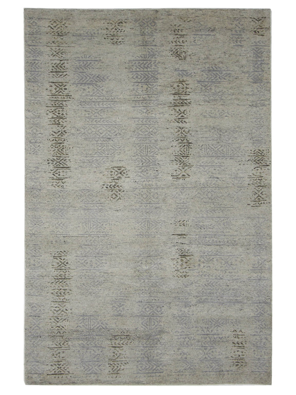 Pacific Moroccan I  Beige Grey Modern