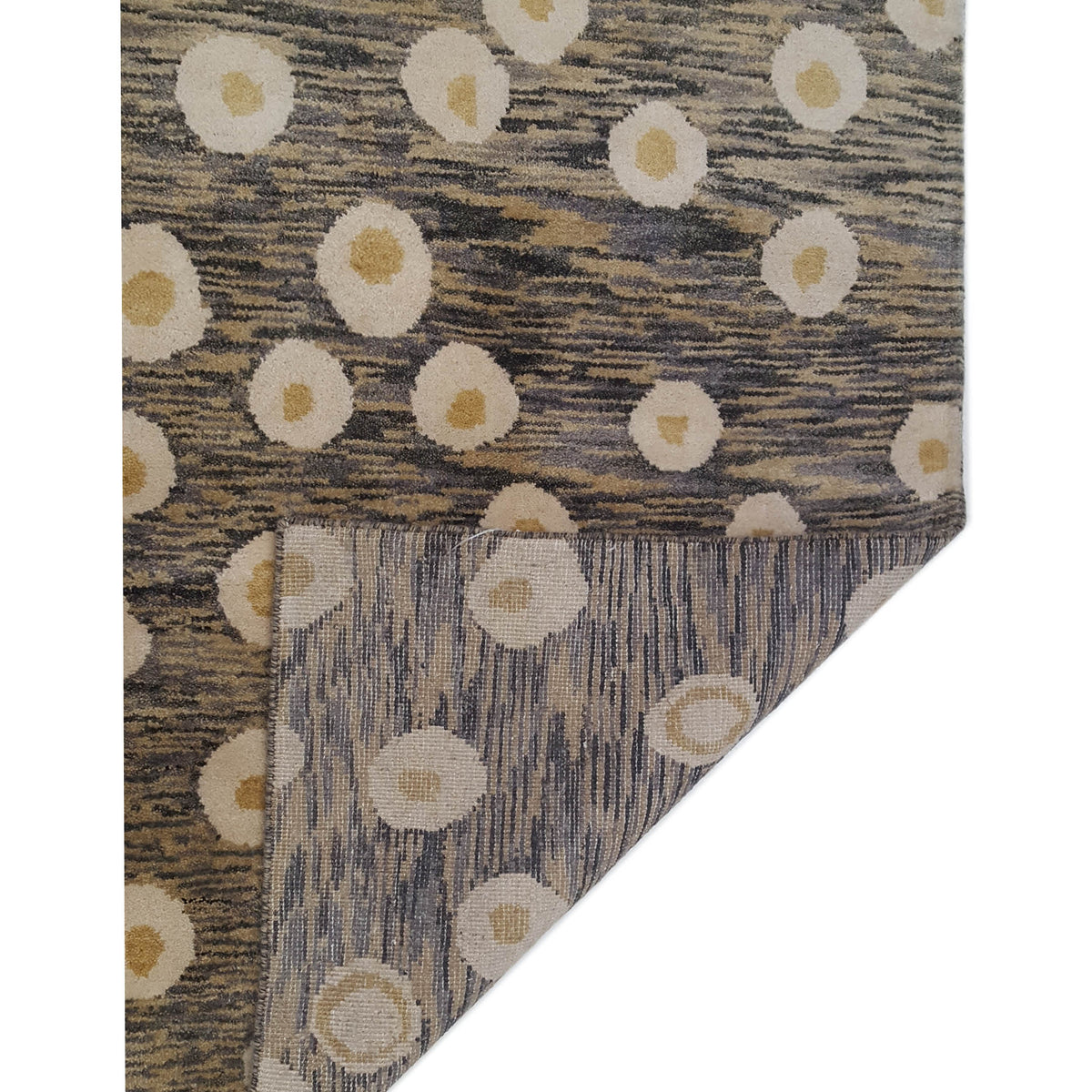 Pacific Moroccan I 42653 Gold Multi Modern Hand Knotted Rug