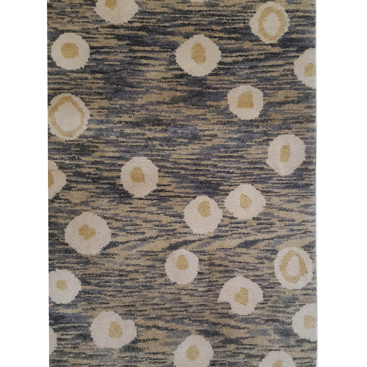 Pacific Moroccan I 42653 Gold Multi Modern Hand Knotted Rug