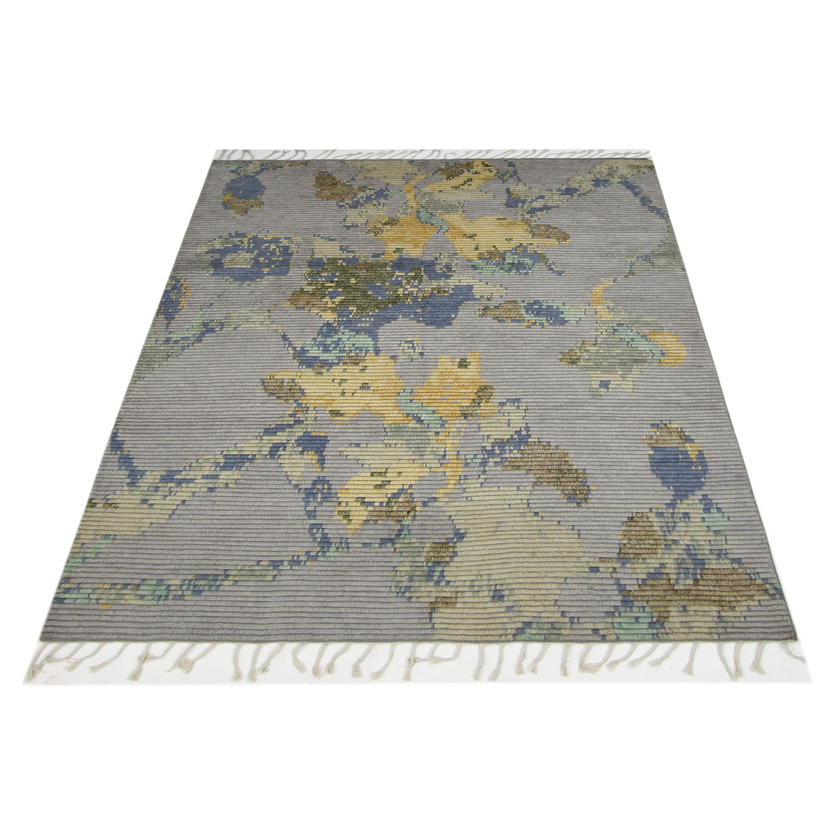 Pacific Moroccan I RM-29 Grey Yellow Modern Hand Knotted Rug