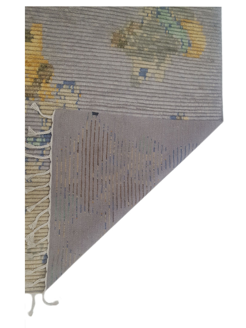 Pacific Moroccan I RM-29 Grey Yellow Modern Hand Knotted Rug