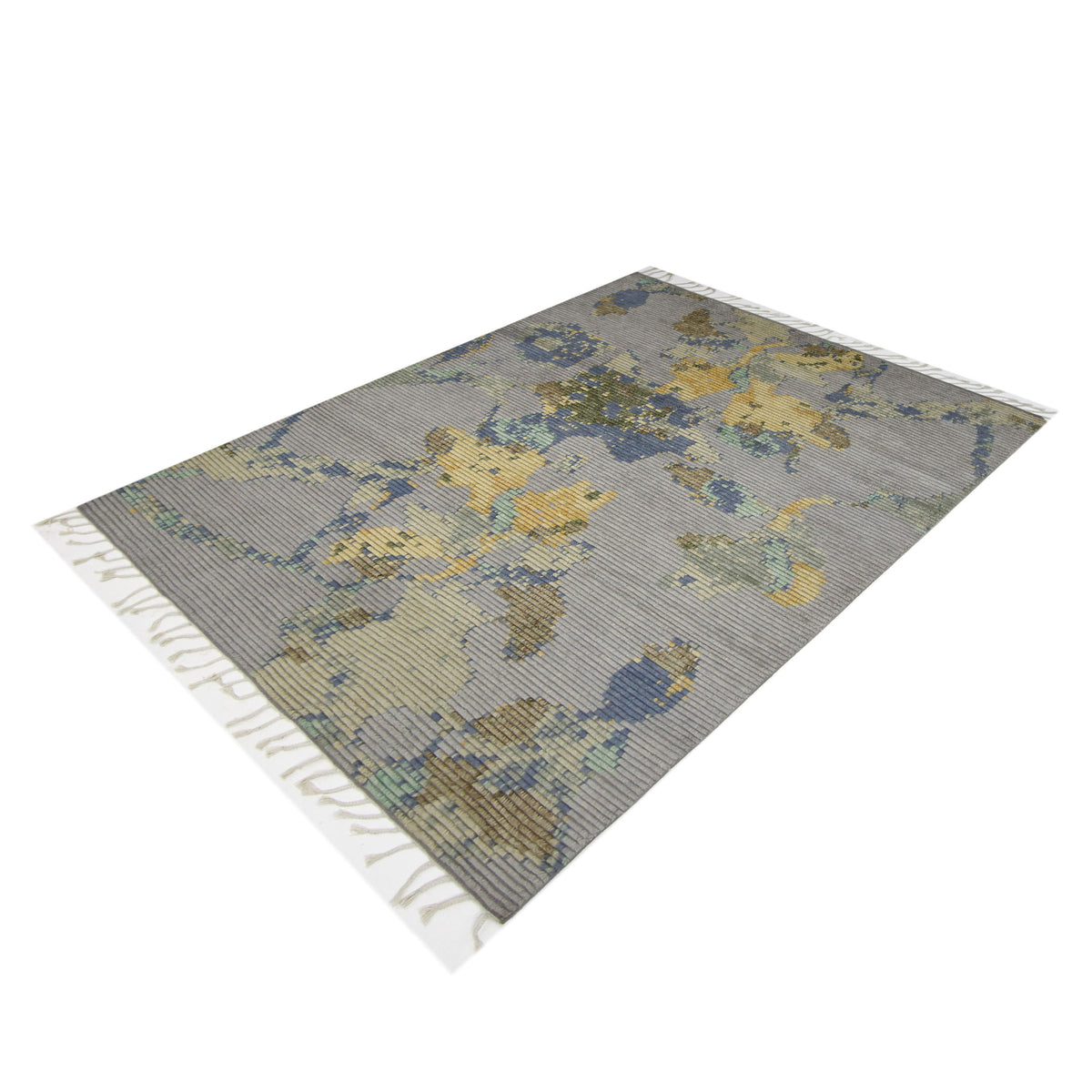 Pacific Moroccan I RM-29 Grey Yellow Modern Hand Knotted Rug