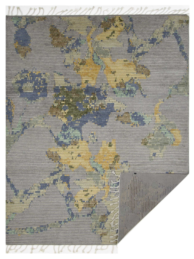 Pacific Moroccan I RM-29 Grey Yellow Modern Hand Knotted Rug