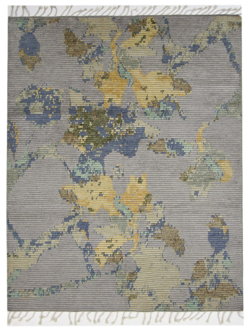 Pacific Moroccan I  Grey Yellow Modern