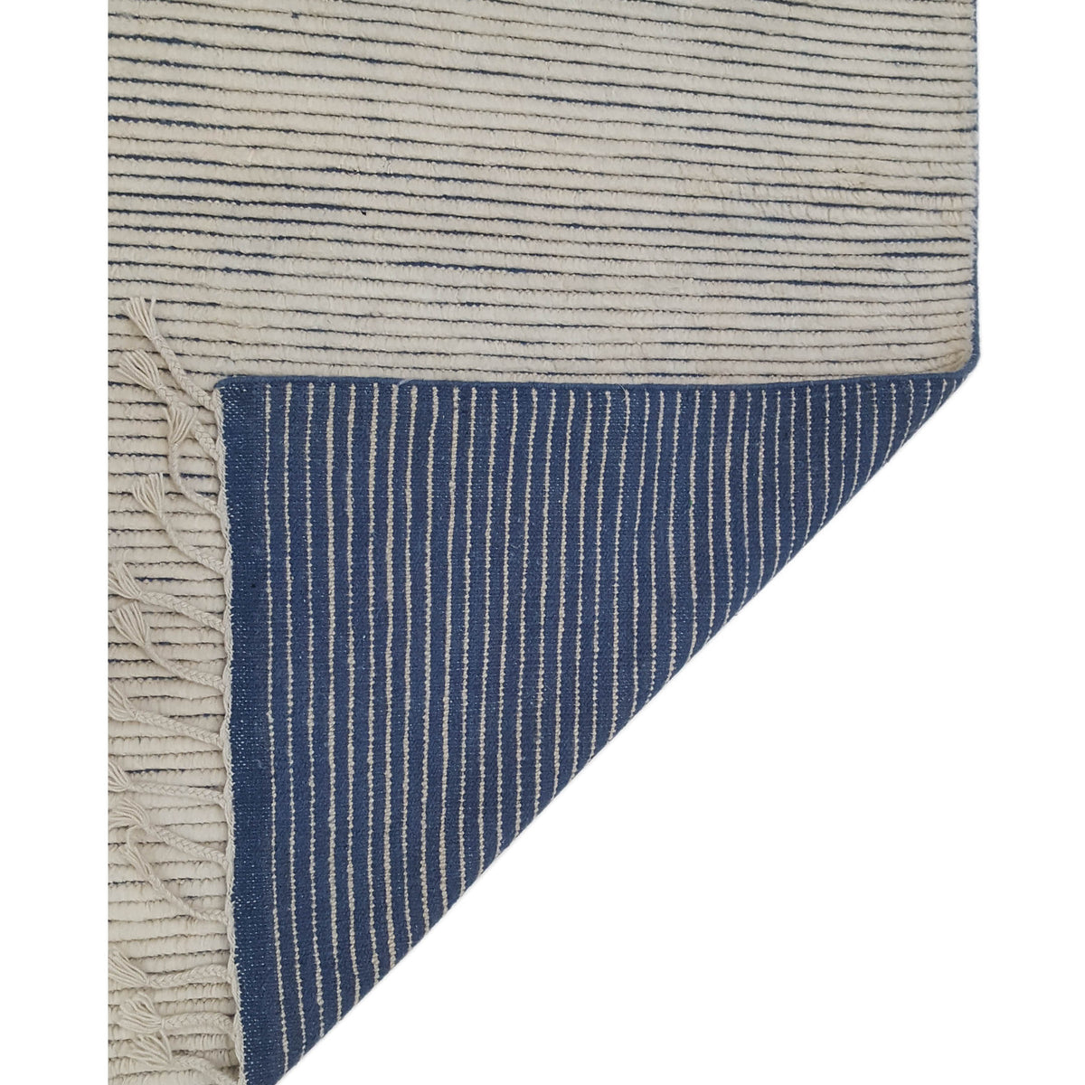 Pacific Moroccan I 42664 Ivory Blue Modern Hand Knotted Rug