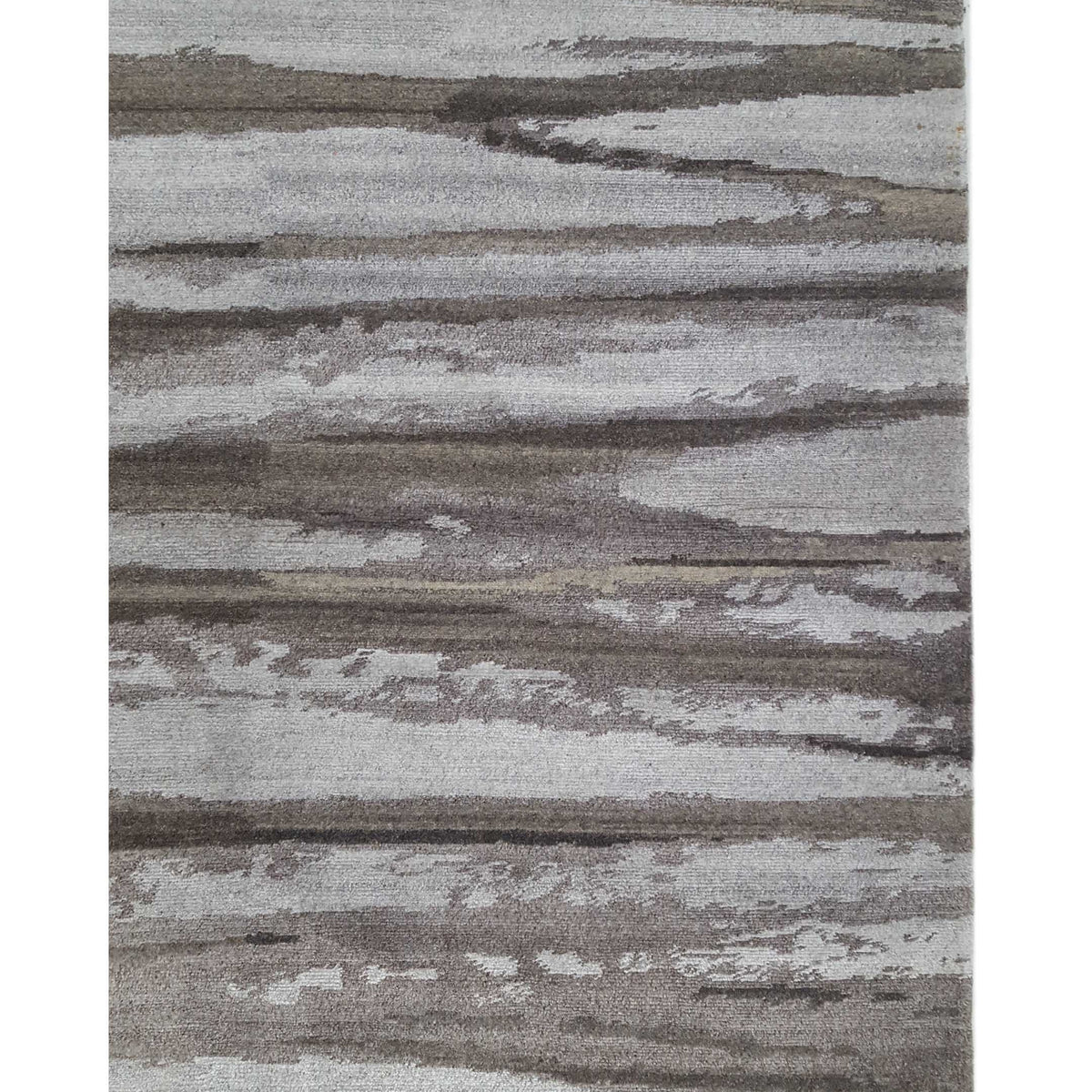Pacific Nepoli RM-40 Ivory Grey Modern Hand Knotted Rug