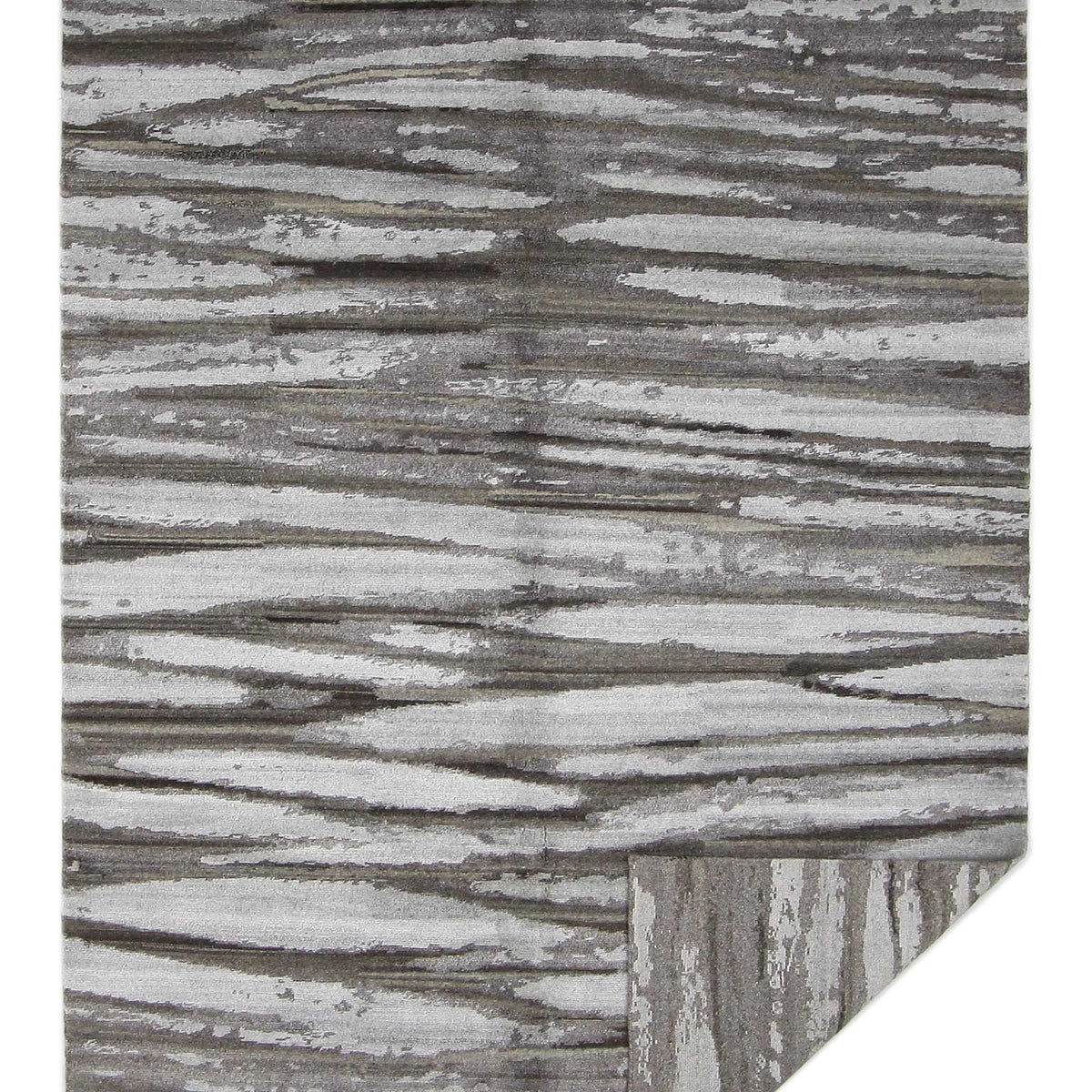 Pacific Nepoli RM-40 Ivory Grey Modern Hand Knotted Rug