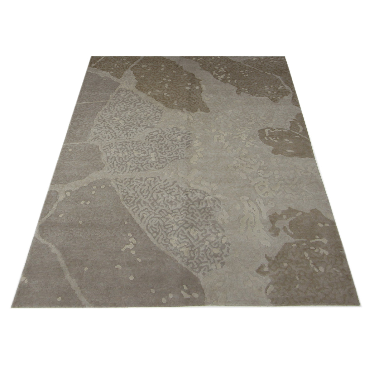 Pacific Nepoli RM-42 Latte Latte Modern Hand Knotted Rug