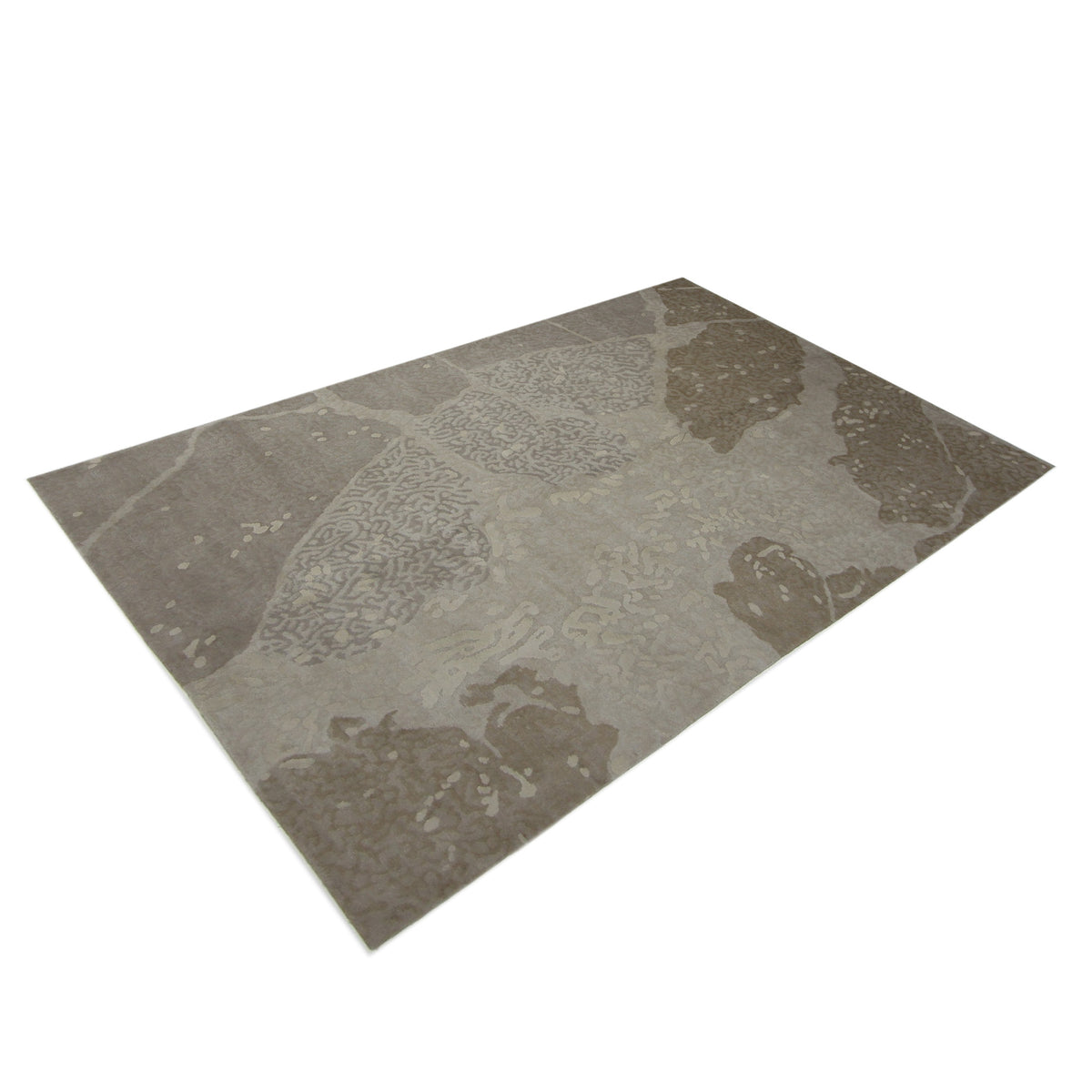 Pacific Nepoli RM-42 Latte Latte Modern Hand Knotted Rug