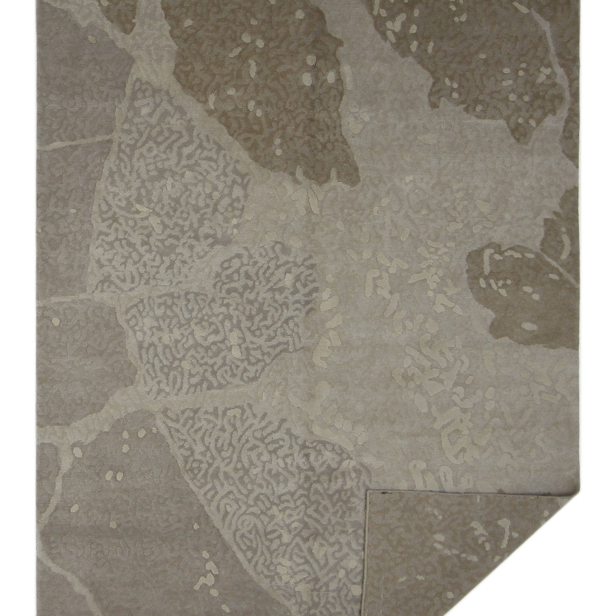 Pacific Nepoli RM-42 Latte Latte Modern Hand Knotted Rug