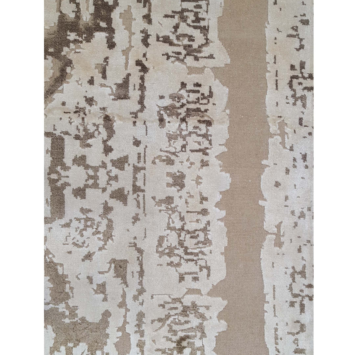 Pacific Nepoli NEP-CRCA Cream Carmel Modern Hand Knotted Rug