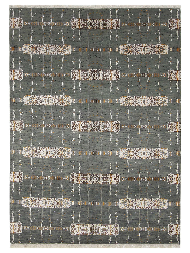 Pacific Nepoli  Olive Green Ivory Modern