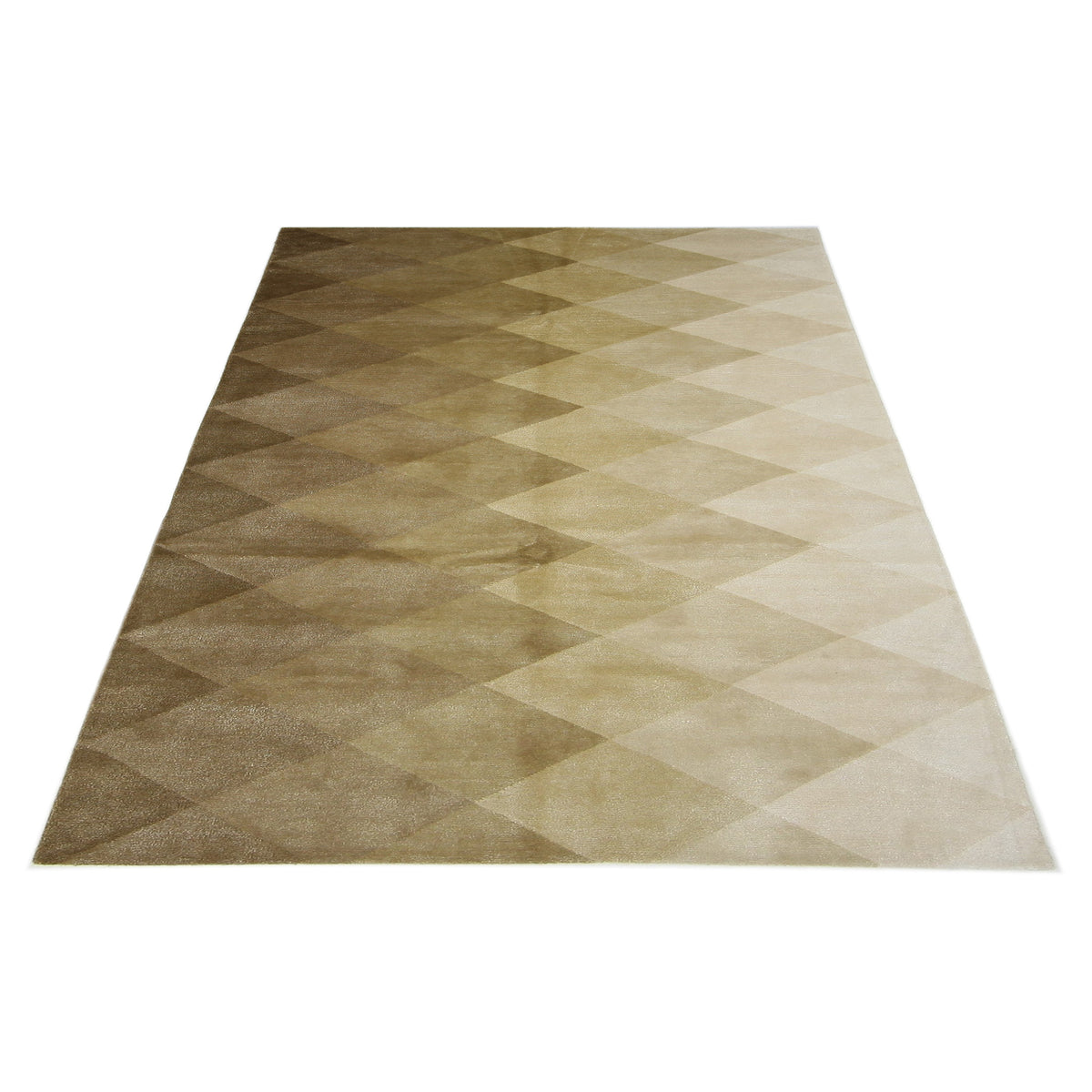 Pacific Nepoli NEP-CRGD Cream Gold Modern Hand Knotted Rug
