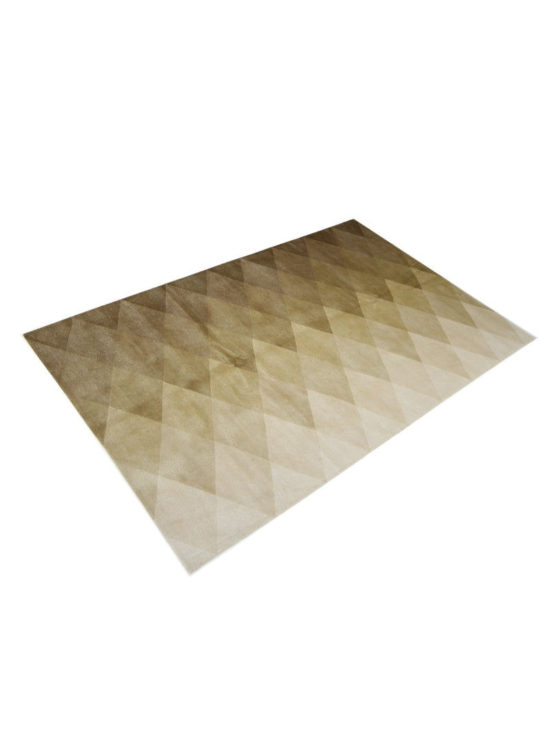 Pacific Nepoli NEP-CRGD Cream Gold Modern Hand Knotted Rug